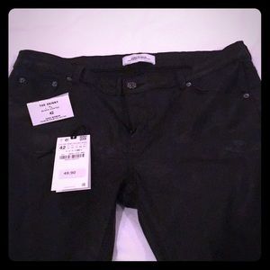 ZARA The Skinny in Black coated SZ 10